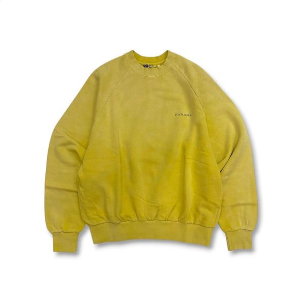 【FARAH|ファーラー】VINTAGE CREWNECK SWEATSHIRT/ヴィンテージクルーネックスウェットシャツ(ORANGE , YELLOW , BLUE GREY) - STREAM【FARAH|ファーラー】VINTAGE CREWNECK SWEATSHIRT/ヴィンテージクルーネックスウェットシャツ(ORANGE , YELLOW , BLUE GREY)STREAMYELLOWS