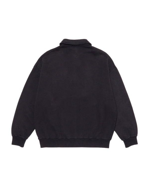 【FARAH|ファーラー】VINTAGE HALF ZIP SWEATSHIRT/ヴィンテージハーフジップスウェットシャツ(HEATHER GREY , FADED BLUE , FADED BLACK) - STREAM【FARAH|ファーラー】VINTAGE HALF ZIP SWEATSHIRT/ヴィンテージハーフジップスウェットシャツ(HEATHER GREY , FADED BLUE , FADED BLACK)STREAMFADED BLACKM