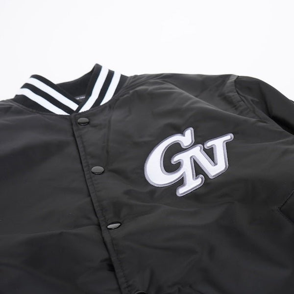 【GALLERY 1950|ギャラリー 1950】NYLON STADIUM JACKET - GN /ナイロンスタジアムジャケット - GN(BLACK,NAVY) - STREAM【GALLERY 1950|ギャラリー 1950】NYLON STADIUM JACKET - GN /ナイロンスタジアムジャケット - GN(BLACK,NAVY)STREAMBLACKM