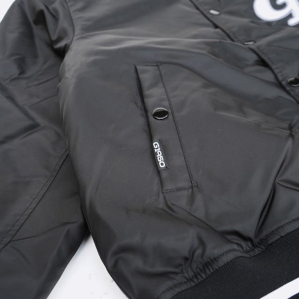 【GALLERY 1950|ギャラリー 1950】NYLON STADIUM JACKET - GN /ナイロンスタジアムジャケット - GN(BLACK,NAVY) - STREAM【GALLERY 1950|ギャラリー 1950】NYLON STADIUM JACKET - GN /ナイロンスタジアムジャケット - GN(BLACK,NAVY)STREAMBLACKM