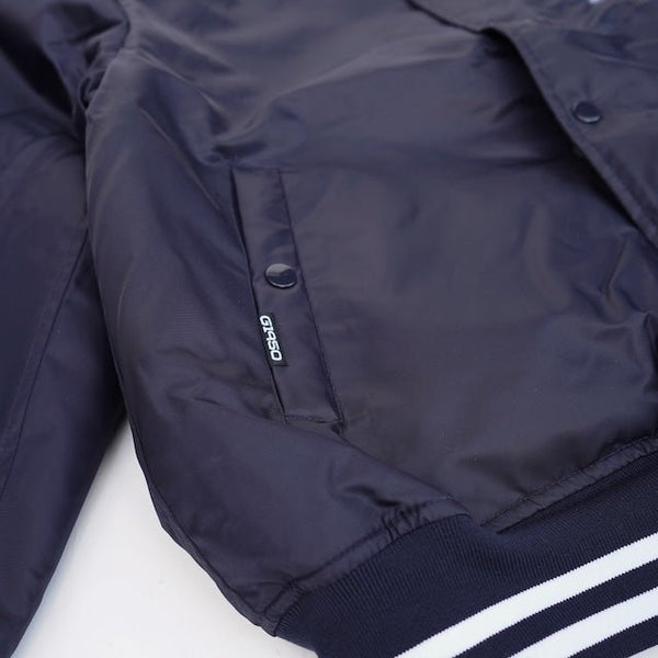 【GALLERY 1950|ギャラリー 1950】NYLON STADIUM JACKET - GN /ナイロンスタジアムジャケット - GN(BLACK,NAVY) - STREAM【GALLERY 1950|ギャラリー 1950】NYLON STADIUM JACKET - GN /ナイロンスタジアムジャケット - GN(BLACK,NAVY)STREAMNAVYM