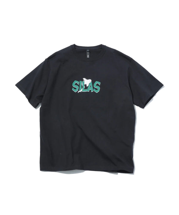 【SILAS|サイラス】GHOST LOGO TEE/ゴーストロゴTシャツ(BLACK)