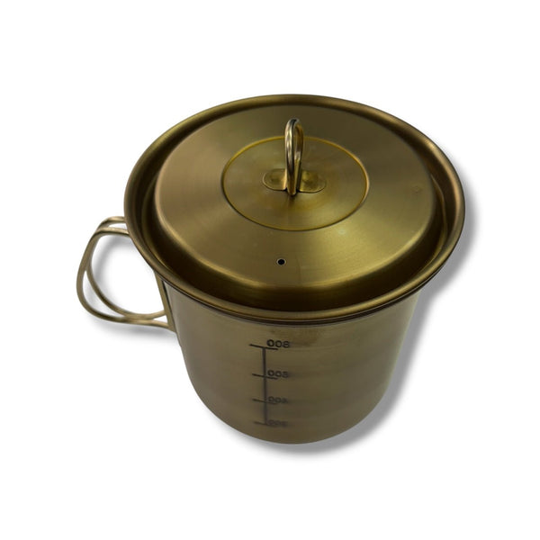 【GOSSAMER GEAR|ゴッサマーギア】TITAN KETTLE COOKER 900/チタンケトルクッカー900(GOLD)