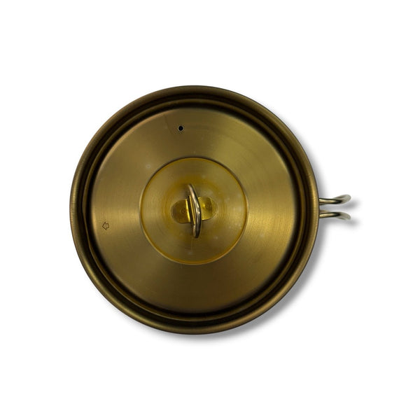 【GOSSAMER GEAR|ゴッサマーギア】TITAN KETTLE COOKER 900/チタンケトルクッカー900(GOLD)