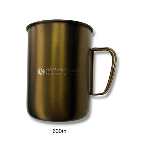 【GOSSAMER GEAR|ゴッサマーギア】TITAN SINGLE MUG GOLD/チタン シングルマグ ゴールド(300ml , 450ml , 600ml)ACCESSORIESSTREAM