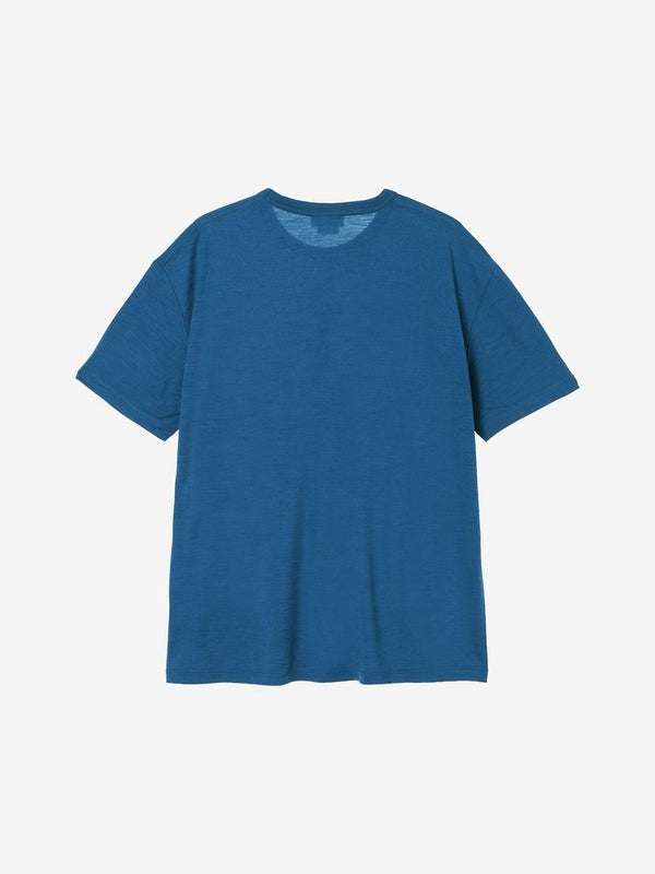 【ICE BRAEKER|アイスブレーカー】MERINO 150 SS POCKET TEE/メリノ150 SS ポケットTシャツ(JET HEATHER , ATLANTIS)