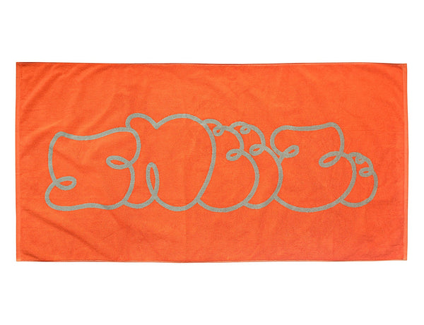 LOGO BEACH TOWEL/ロゴ ビーチタオル(ORANGE) - STREAMLOGO BEACH TOWEL/ロゴ ビーチタオル(ORANGE)STREAMONE SIZE
