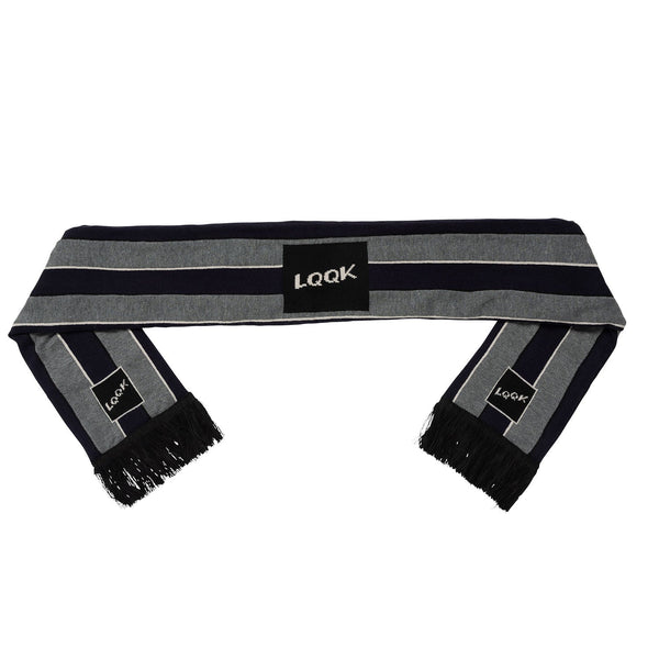 【LQQK STUDIO | ルックスタジオ】KNIT SCARF/ニットスカーフ(NAVY) - STREAM【LQQK STUDIO | ルックスタジオ】KNIT SCARF/ニットスカーフ(NAVY)STREAMONE SIZE