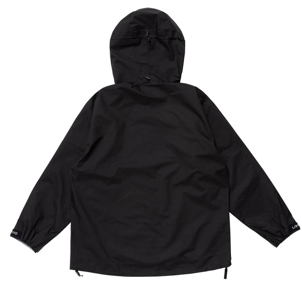 【LQQK STUDIO | ルックスタジオ】NYLON PULLOVER JACKET/ナイロンプルオーバージャケット(BLACK) - STREAM【LQQK STUDIO | ルックスタジオ】NYLON PULLOVER JACKET/ナイロンプルオーバージャケット(BLACK)STREAMM