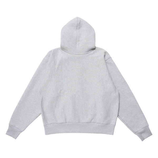 【LQQK STUDIO | ルックスタジオ】SIGNATURE FLEECE ZIP HOODIE/シグネイチャーフリースジップフーディー(ASH HEATHER) - STREAM【LQQK STUDIO | ルックスタジオ】SIGNATURE FLEECE ZIP HOODIE/シグネイチャーフリースジップフーディー(ASH HEATHER)STREAMM
