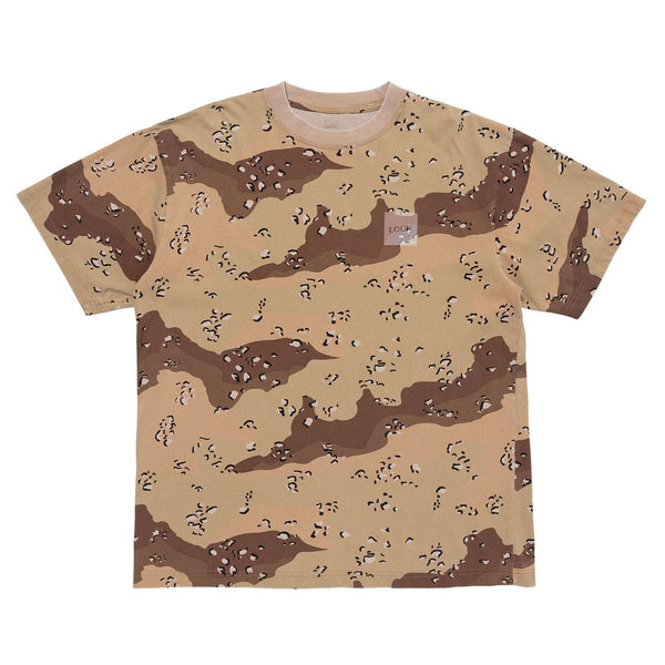 【LQQK STUDIO|ルックスタジオ】CAMO BOX LOGO TEE/カモ ボックスロゴTシャツ(CAMO)