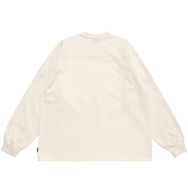 【LQQK STUDIO|ルックスタジオ】HOCHEY TEE/ホッケーTシャツ(OFF WHITE) - STREAM【LQQK STUDIO|ルックスタジオ】HOCHEY TEE/ホッケーTシャツ(OFF WHITE)STREAMOFF WHITEM