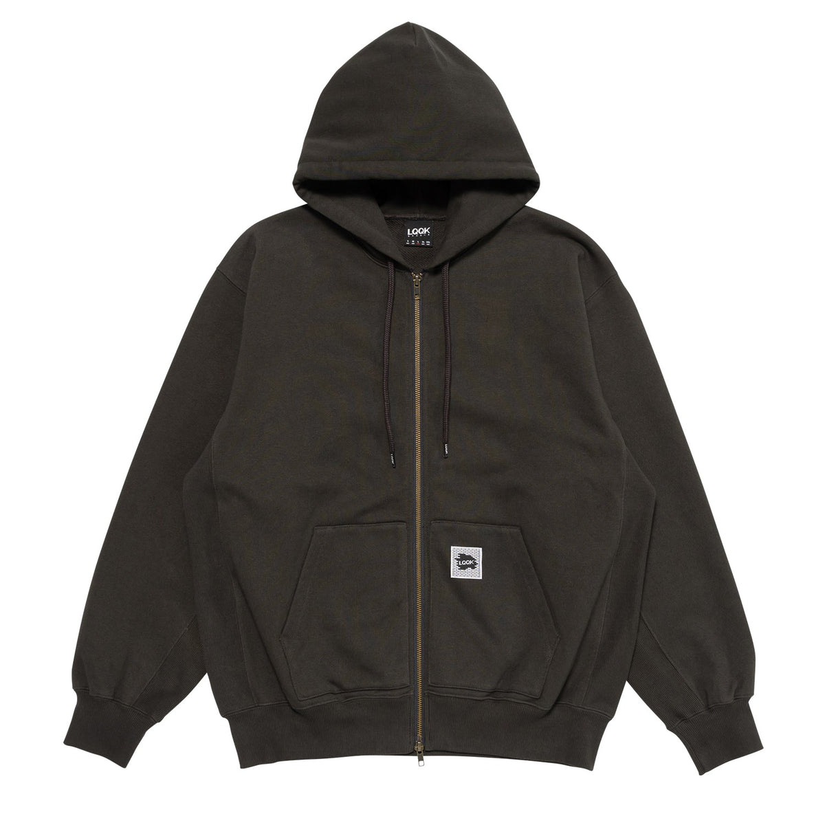 LQQK STUDIO|ルックスタジオ】SWEAT ZIP HOODIE 正規取扱店 公式 