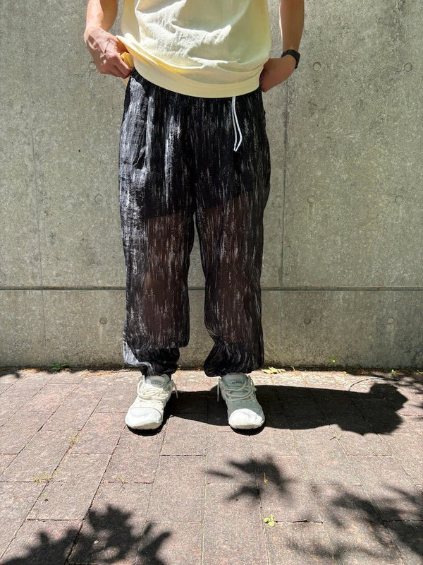 【迷迭香|マンネンロウ】MESH OVER PANT/メッシュオーバーパンツ(BLACK.M) - STREAM【迷迭香|マンネンロウ】MESH OVER PANT/メッシュオーバーパンツ(BLACK.M)STREAMBLACK.M2(M)