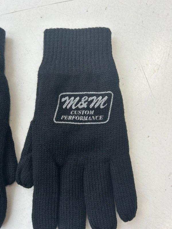 【M&M|エムアンドエム】KNITTED GLOVES/ニッテッドグローブ(BLACK) - STREAM【M&M|エムアンドエム】KNITTED GLOVES/ニッテッドグローブ(BLACK)STREAMBLACKS/M