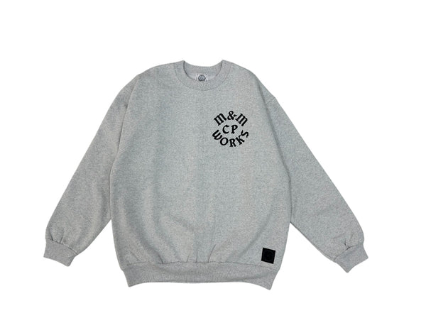 【M&M|エムアンドエム】WORKS HEAVY CREW NECK SWEAT/ワークスヘビークルーネックスウェット(BLACK,ASH GRAY) - STREAM【M&M|エムアンドエム】WORKS HEAVY CREW NECK SWEAT/ワークスヘビークルーネックスウェット(BLACK,ASH GRAY)STREAMASH GRAYM