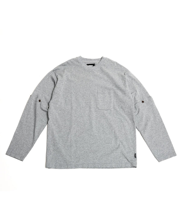 MODMNT|モドメント DETACHABLE L/S TEE
