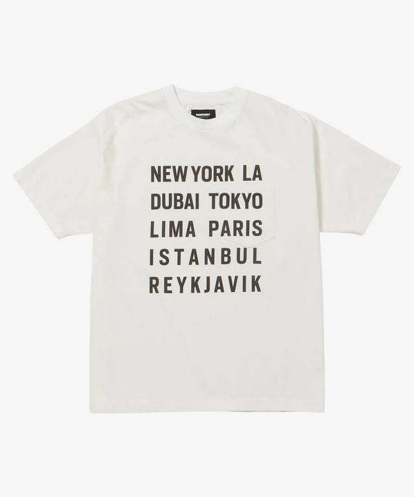 【MODMNT|モドメント】TOUR CITIES TEE