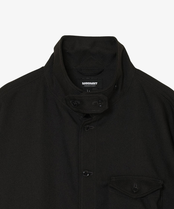 【MODMNT|モドメント】T/TWEED UTILITY CPO SHIRT/T/ツイードユーティリティーCOPシャツ(GRAY,BLACK) - STREAM【MODMNT|モドメント】T/TWEED UTILITY CPO SHIRT/T/ツイードユーティリティーCOPシャツ(GRAY,BLACK)STREAMBLACKS