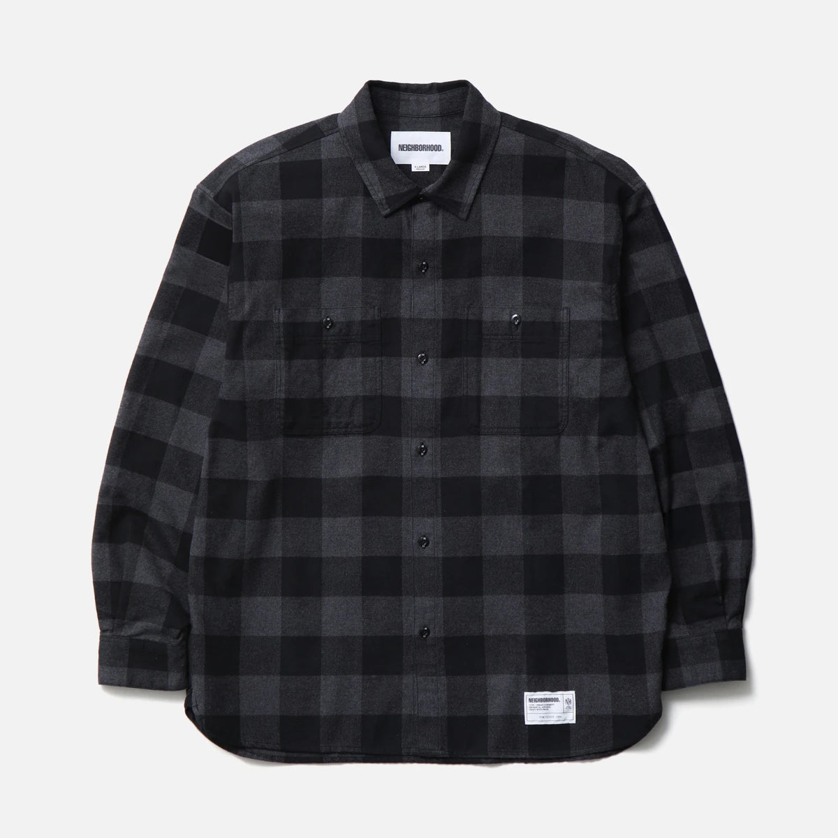 ネイバーフッド GRID. BDU / ER-SHIRT. LS 新品タグ付 NEIGHBORHOOD|ネイバーフッド BUFFALO CHECK SHIRT LS ブロック