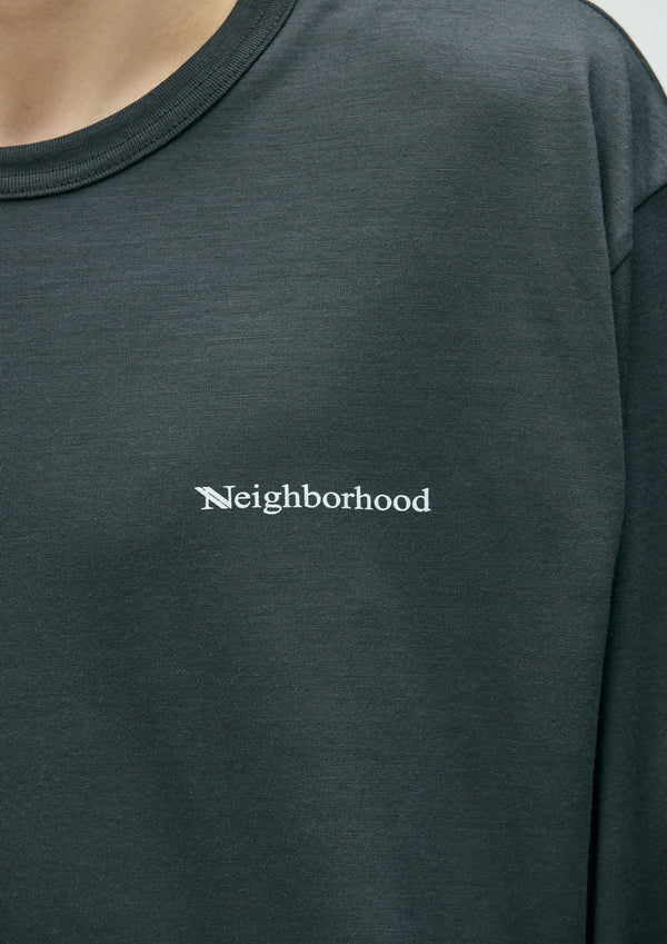 【NEIGHBORHOOD|ネイバーフッド】ACTIVE CREWNECK LS /アクティブクルーネックLS(BLACK,GRAY) - STREAM【NEIGHBORHOOD|ネイバーフッド】ACTIVE CREWNECK LS /アクティブクルーネックLS(BLACK,GRAY)STREAMGRAYM