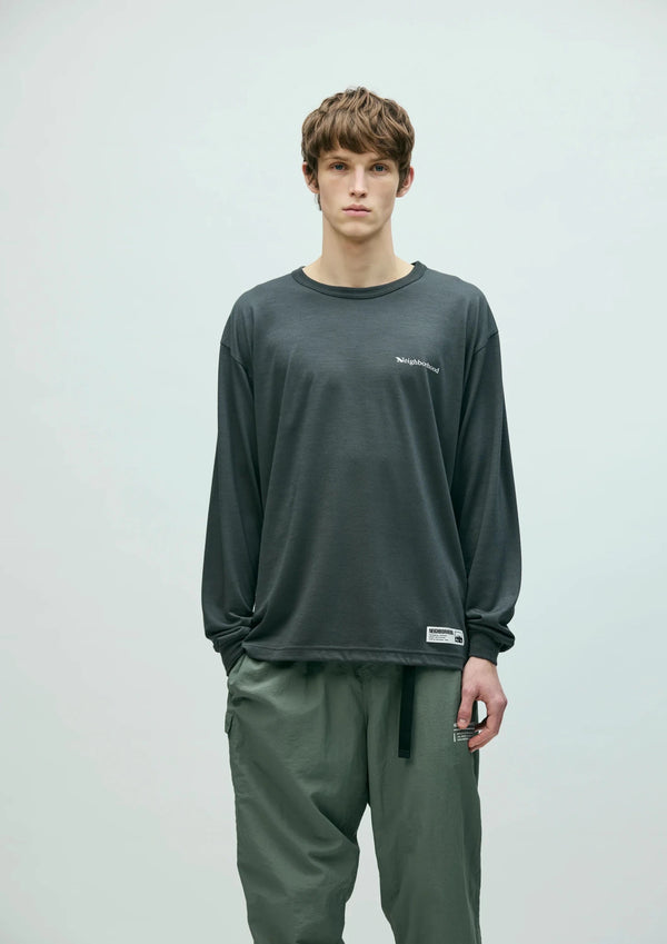【NEIGHBORHOOD|ネイバーフッド】ACTIVE CREWNECK LS /アクティブクルーネックLS(BLACK,GRAY) - STREAM【NEIGHBORHOOD|ネイバーフッド】ACTIVE CREWNECK LS /アクティブクルーネックLS(BLACK,GRAY)STREAMGRAYM