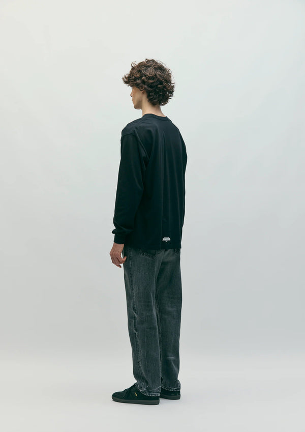【NEIGHBORHOOD|ネイバーフッド】BLACK DENIM WASHED SLIM STRAIGHT PANTS/ブラックデニムウォッシュドスリムストレートパンツ(BLACK) - STREAM【NEIGHBORHOOD|ネイバーフッド】BLACK DENIM WASHED SLIM STRAIGHT PANTS/ブラックデニムウォッシュドスリムストレートパンツ(BLACK)STREAMBLACKS