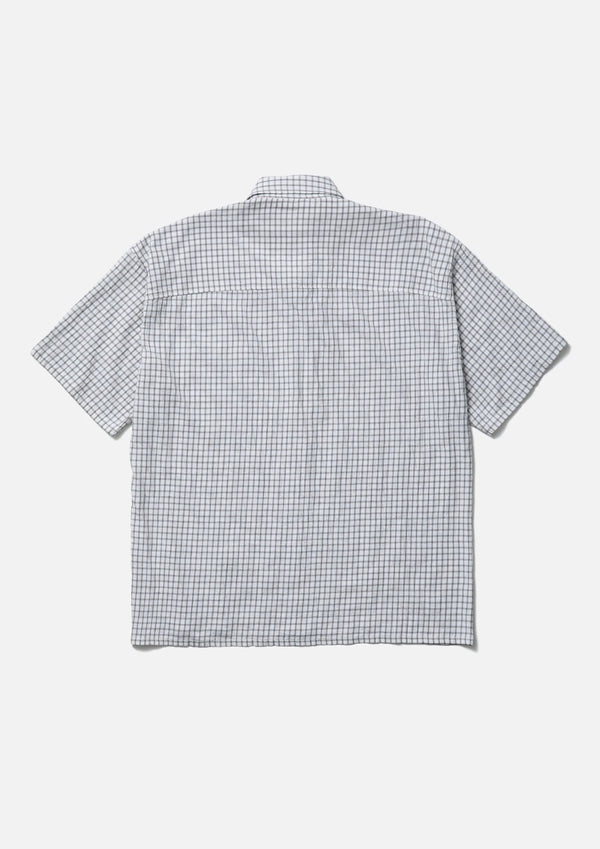 【NEIGHBORHOOD|ネイバーフッド】BW . CHECK SHIRT SS/BW . チェックシャツ SS(BLACK,WHITE)