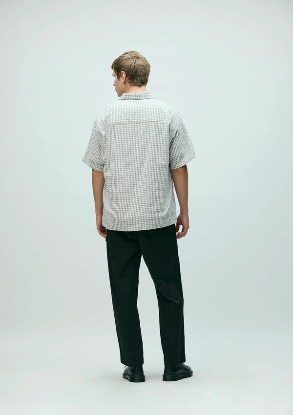 【NEIGHBORHOOD|ネイバーフッド】BW . CHECK SHIRT SS/BW . チェックシャツ SS(BLACK,WHITE)