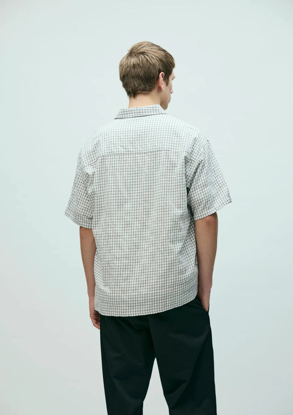 【NEIGHBORHOOD|ネイバーフッド】BW . CHECK SHIRT SS/BW . チェックシャツ SS(BLACK,WHITE)