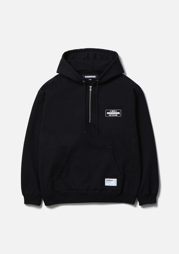 【NEIGHBORHOOD|ネイバーフッド】CLASSIC SWEAT HALF ZIP HOODIE LS/クラッシック スウェット ハーフジップフーディー LS(BLACK,BROWN,GRAY) - STREAM【NEIGHBORHOOD|ネイバーフッド】CLASSIC SWEAT HALF ZIP HOODIE LS/クラッシック スウェット ハーフジップフーディー LS(BLACK,BROWN,GRAY)STREAMBLACKM
