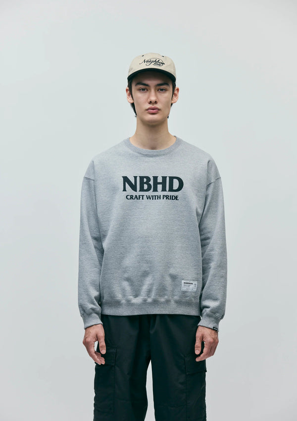 【NEIGHBORHOOD|ネイバーフッド】CLASSIC SWEAT SHIRT LS/クラッシックスウェットシャツ LS(BLACK,GRAY) - STREAM【NEIGHBORHOOD|ネイバーフッド】CLASSIC SWEAT SHIRT LS/クラッシックスウェットシャツ LS(BLACK,GRAY)STREAMGREYM