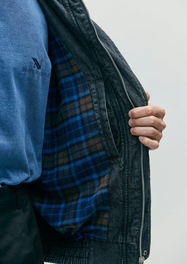 【NEIGHBORHOOD|ネイバーフッド】DENIM DAD JACKET/ デニムダッドジャケット(BLACK) - STREAM【NEIGHBORHOOD|ネイバーフッド】DENIM DAD JACKET/ デニムダッドジャケット(BLACK)STREAMBLACKM