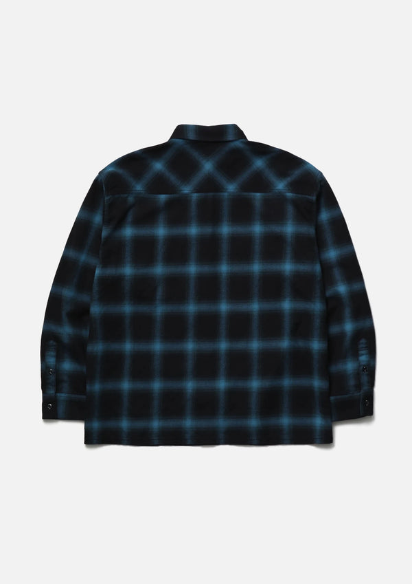 【NEIGHBORHOOD|ネイバーフッド】HOMBRE CHECK SHIRT LS(BLUE×GREEN, GRAY×NAVY)