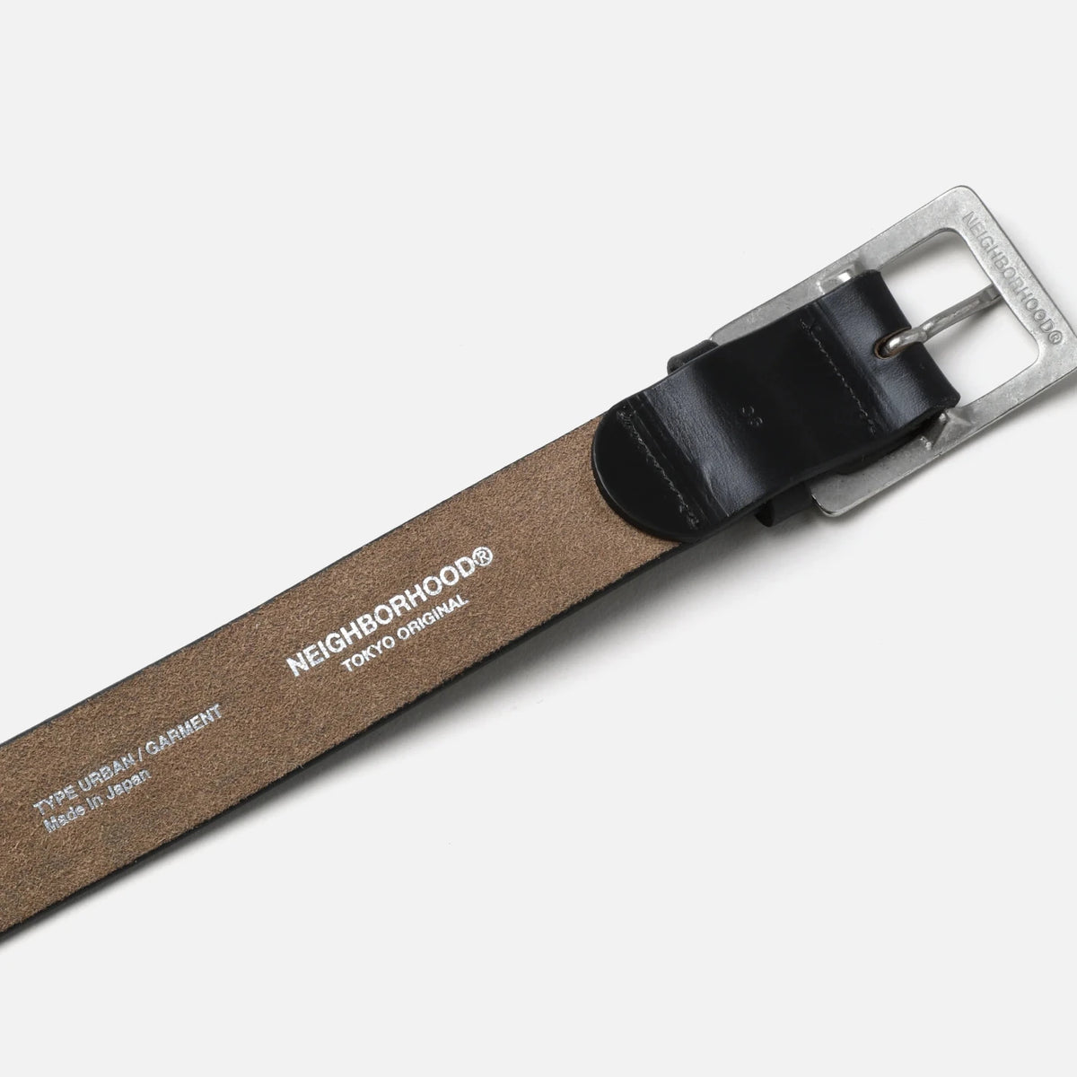 NEIGHBORHOOD|ネイバーフッド】LEATHER BELT/レザーベルト(BLACK)公式