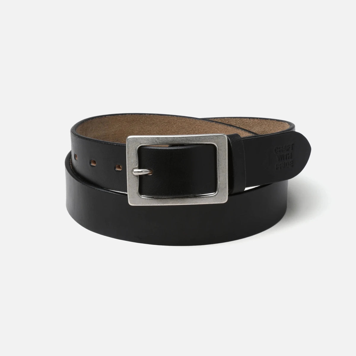 NEIGHBORHOOD ブラックレザーベルト NEIGHBORHOOD|ネイバーフッド】LEATHER BELT/レザーベルト(BLACK)公式