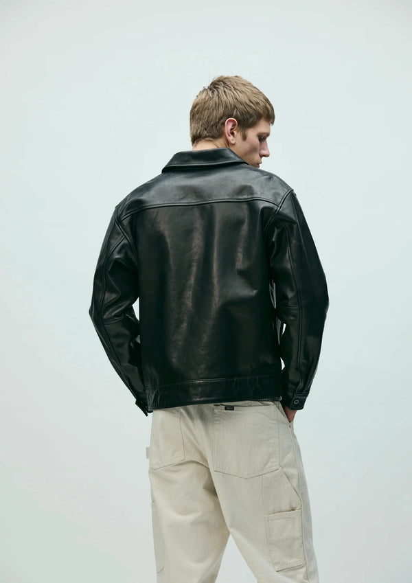 【NEIGHBORHOOD|ネイバーフッド】LEATHER SPORTS JACKET/レザースポーツジャケット(BLACK) - STREAM【NEIGHBORHOOD|ネイバーフッド】LEATHER SPORTS JACKET/レザースポーツジャケット(BLACK)STREAMBLACKM