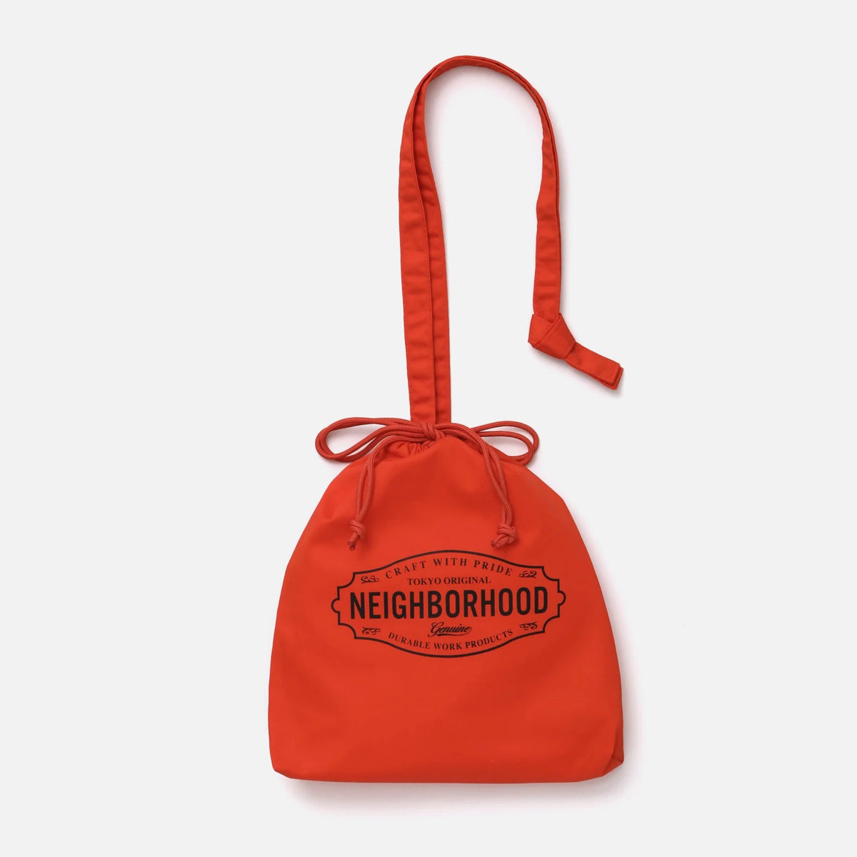 NEIGHBORHOOD|ネイバーフッド LOGO DRAWSTRING BAG/ロゴドロー