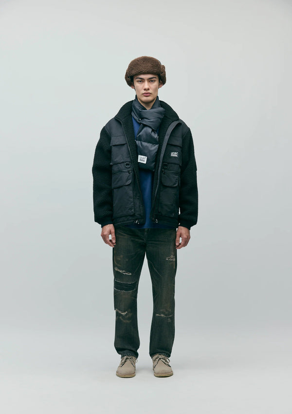 【NEIGHBORHOOD|ネイバーフッド】NH X EDDIE BAUER . FLEECE FISHING JACKET/NH Xエディーバウアー.フリースフィッシングジャケット(BLACK) - STREAM【NEIGHBORHOOD|ネイバーフッド】NH X EDDIE BAUER . FLEECE FISHING JACKET/NH Xエディーバウアー.フリースフィッシングジャケット(BLACK)STREAMBLACKS