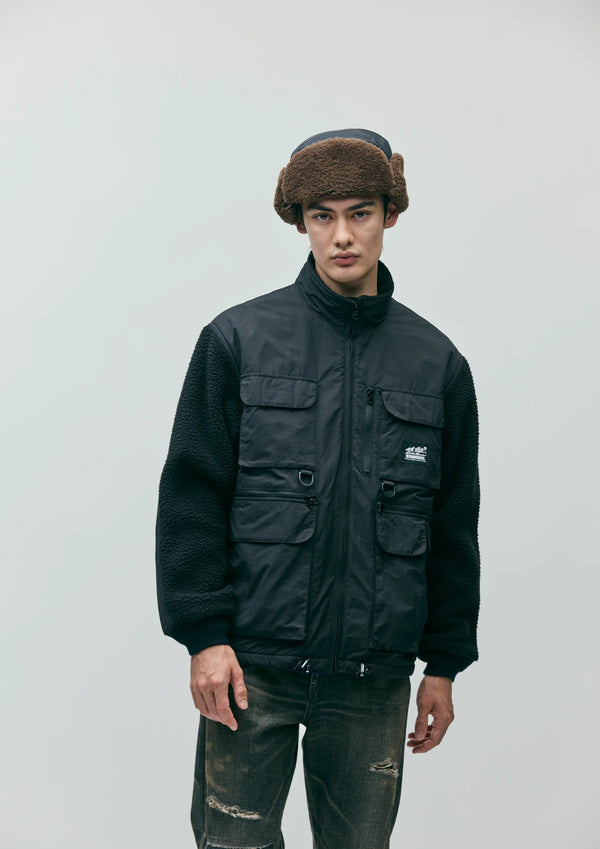 【NEIGHBORHOOD|ネイバーフッド】NH X EDDIE BAUER . FLEECE FISHING JACKET/NH Xエディーバウアー.フリースフィッシングジャケット(BLACK) - STREAM【NEIGHBORHOOD|ネイバーフッド】NH X EDDIE BAUER . FLEECE FISHING JACKET/NH Xエディーバウアー.フリースフィッシングジャケット(BLACK)STREAMBLACKS