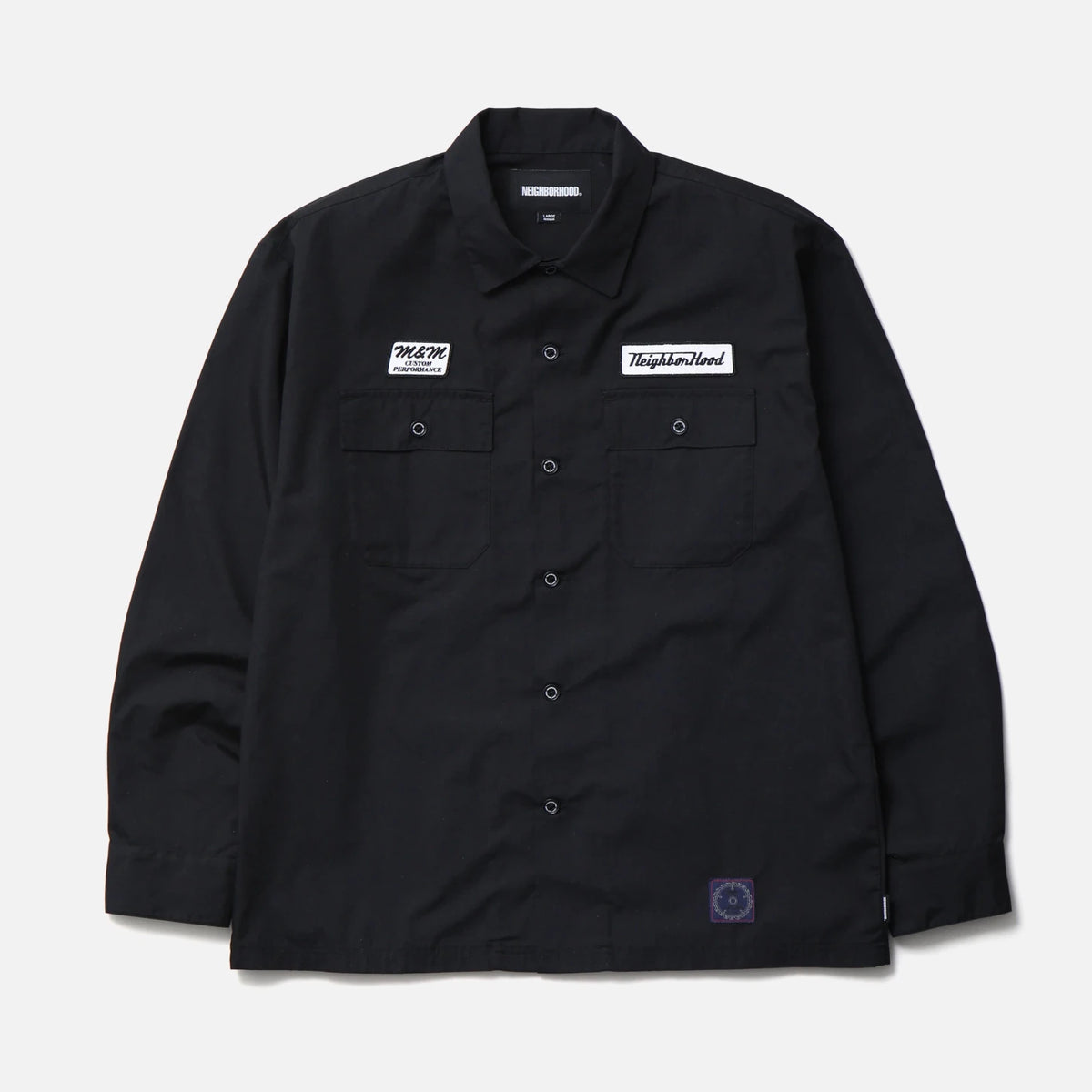 NEIGHBORHOOD|ネイバーフッド NH X M&M . CLASSIC WORK SHIRT LS