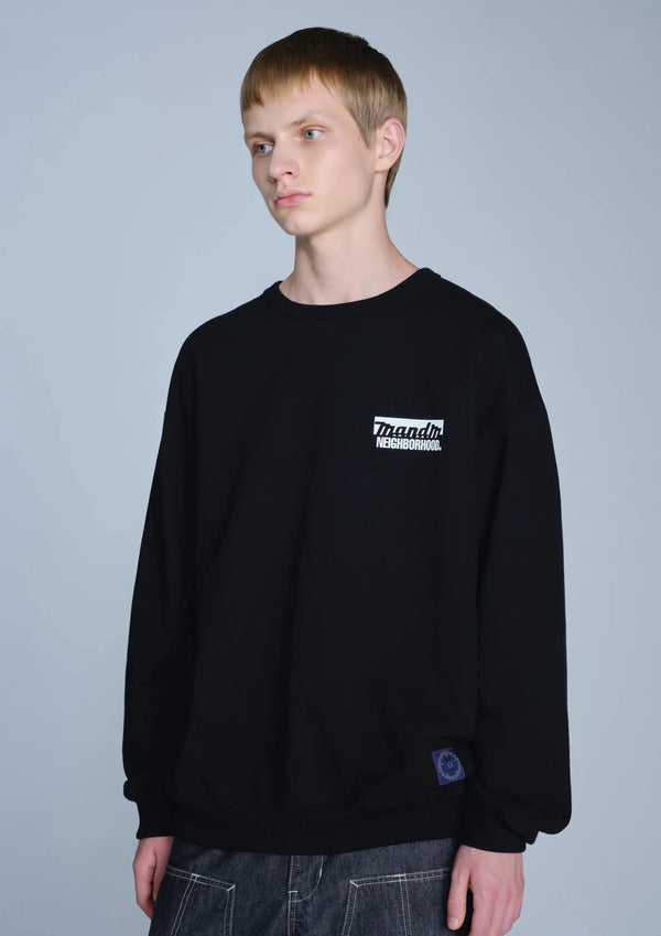 【NEIGHBORHOOD|ネイバーフッド】NH X M&M . SWEAT SHIRT/NH X M&M .スウェットシャツ(GRAY,BLACK)