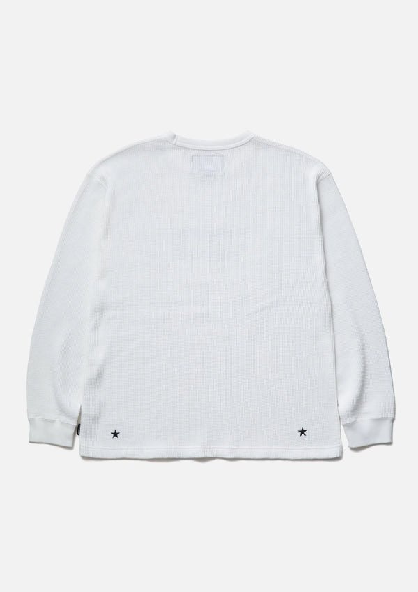 【NEIGHBORHOOD|ネイバーフッド】NH X M&M . WAFFLE FABRIC CREWNECK LS