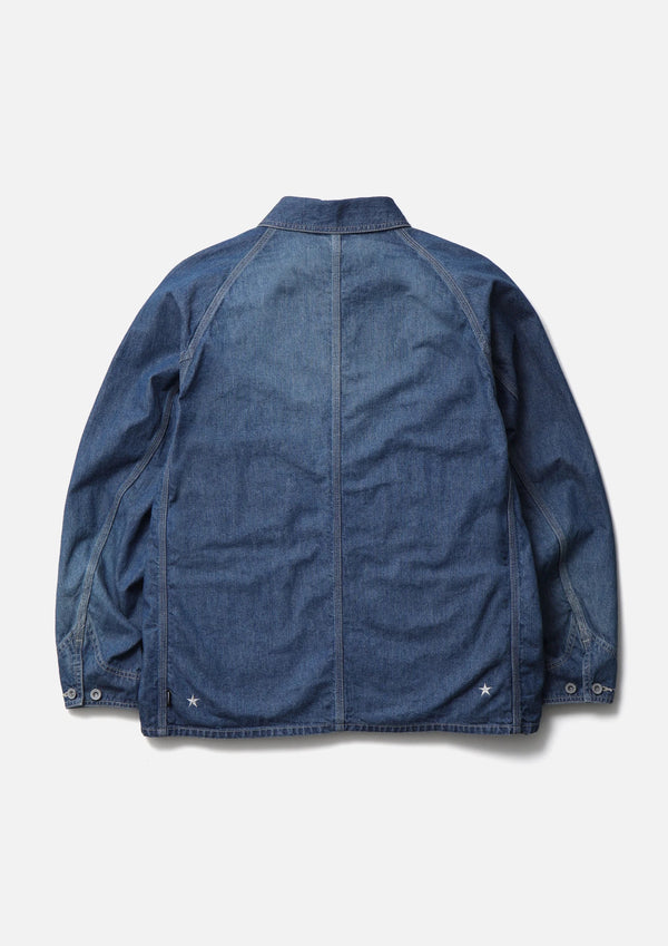 【NEIGHBORHOOD|ネイバーフッド】NH X M&M . WASHED DENIM COVERALL JACKET