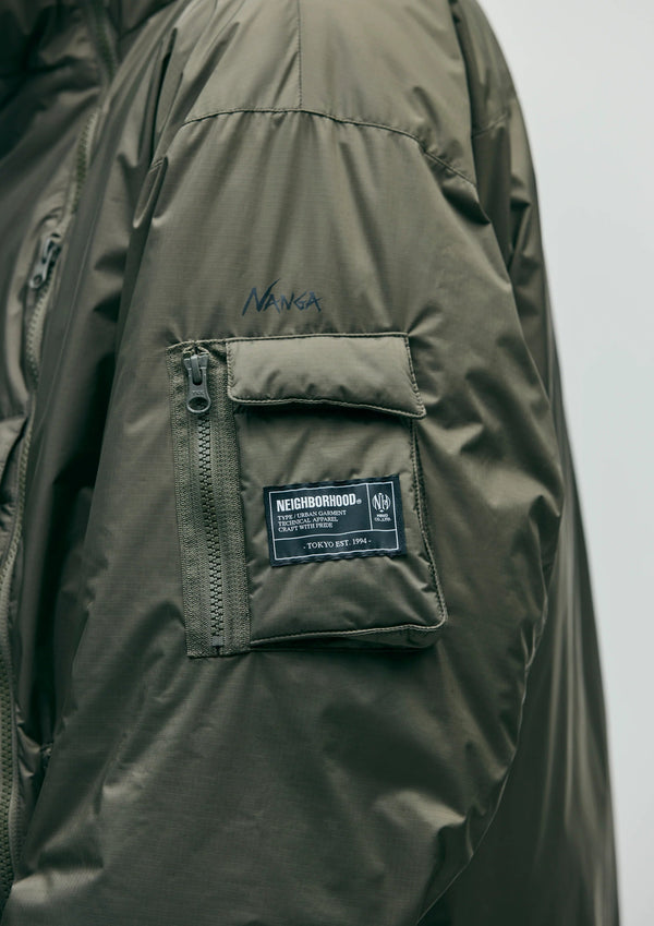 【NEIGHBORHOOD|ネイバーフッド】NH X NANGA . DOWN JACKET/NHXナンガ. ダウンジャケット(OLIVE DRAB,BLACK) - STREAM【NEIGHBORHOOD|ネイバーフッド】NH X NANGA . DOWN JACKET/NHXナンガ. ダウンジャケット(OLIVE DRAB,BLACK)STREAMBLACKS