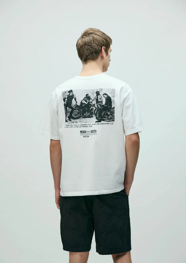 【NEIGHBORHOOD|ネイバーフッド】NH X OSAMU NAGAHAMA . TEE SS-3 /NH X オサムナガハマ . TEE SS-3(WHITE)