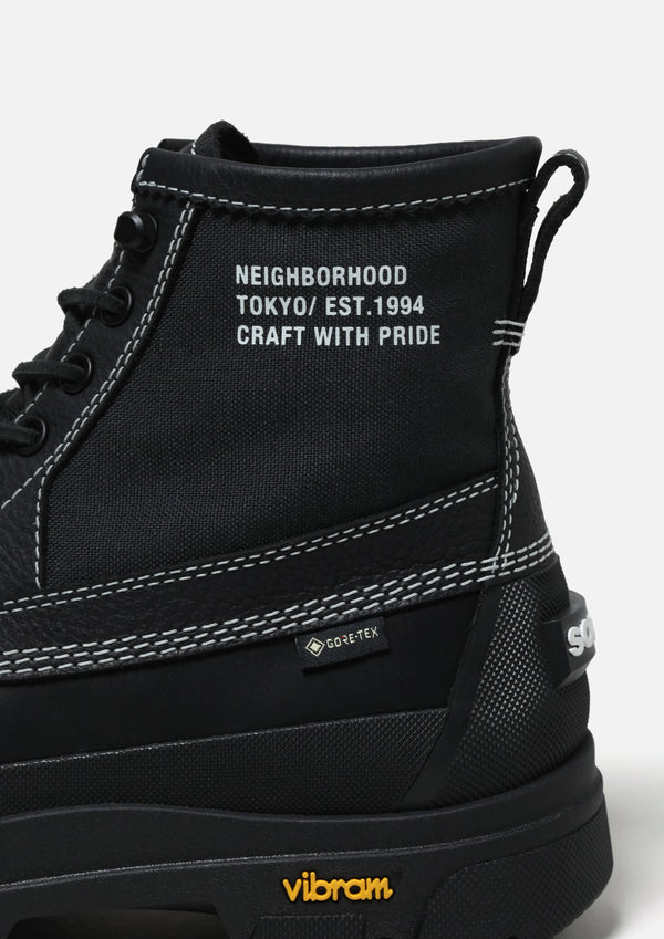 【NEIGHBORHOOD|ネイバーフッド】NH X SOREL . DAYSTORM HORIZON GTX/NH X ソレル . デイストームホライズンGTX (BROWN,BLACK) - STREAM【NEIGHBORHOOD|ネイバーフッド】NH X SOREL . DAYSTORM HORIZON GTX/NH X ソレル . デイストームホライズンGTX (BROWN,BLACK)STREAMBLACKUS8(26.0)