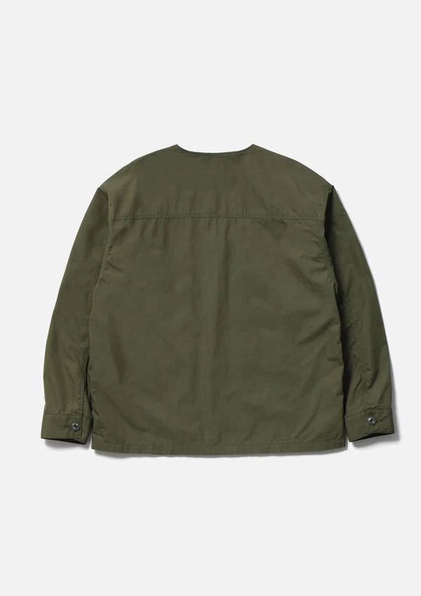 NO COLLAR UTILITY JACKET
