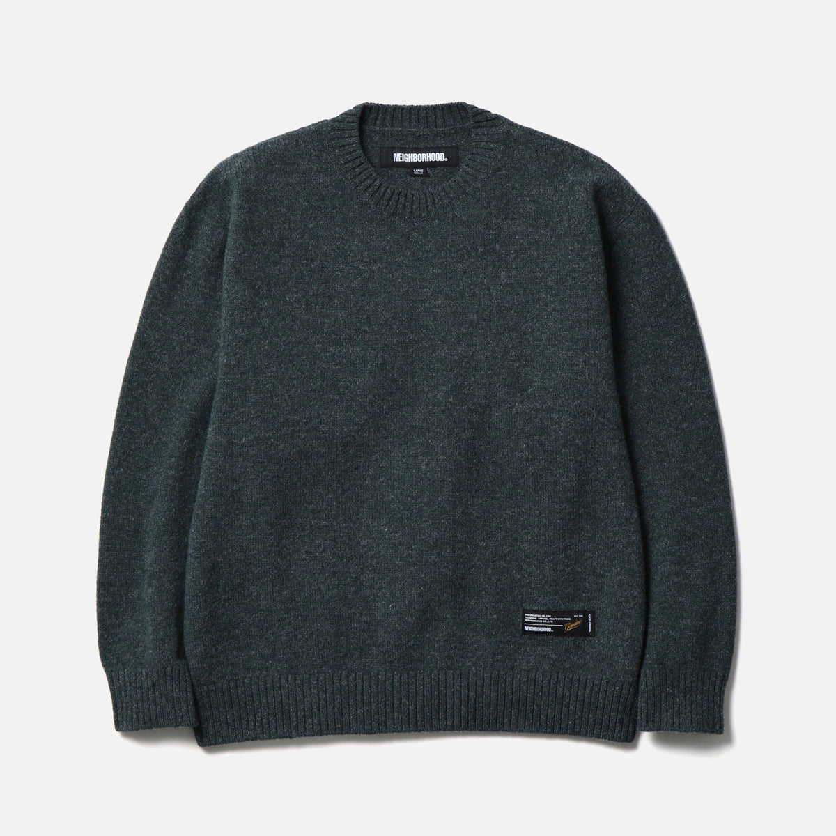 NEIGHBORHOOD|ネイバーフッド PLAIN CREWNECK SWEATER/クルーネック