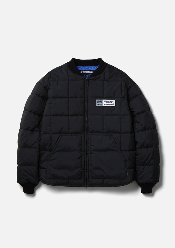【NEIGHBORHOOD|ネイバーフッド】REVERSIBLE PADDED JACKET/リバーシブルパテッドジャケット(BLACK,GRAY) - STREAM【NEIGHBORHOOD|ネイバーフッド】REVERSIBLE PADDED JACKET/リバーシブルパテッドジャケット(BLACK,GRAY)STREAMBLACKM